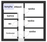 Zalaegerszeg Lakás (csúsztatott zsalu)