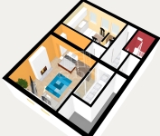 Kismaros Lakás (téglaépítésű)