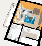 Kismaros Lakás (téglaépítésű)